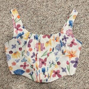 Floral Women's Corset